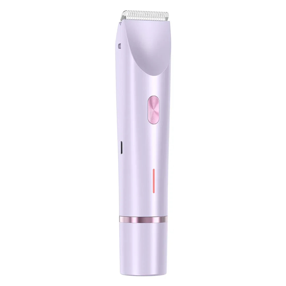 Women Electric Razor 2 in 1 Dual Head Bikini Trimmer