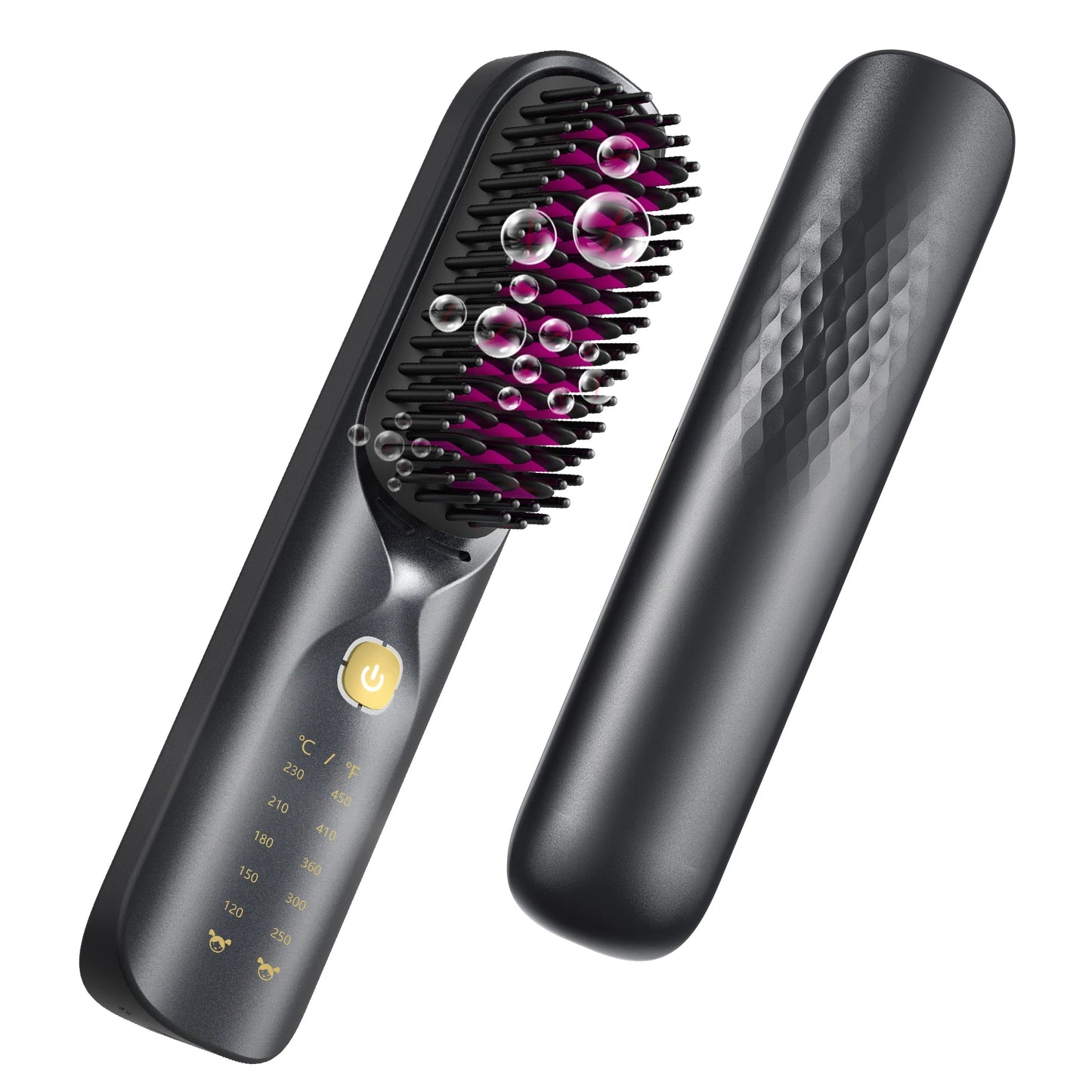 BOPCAL Cordless 2 In 1 Hair Comb Curler 10000mAh Battery