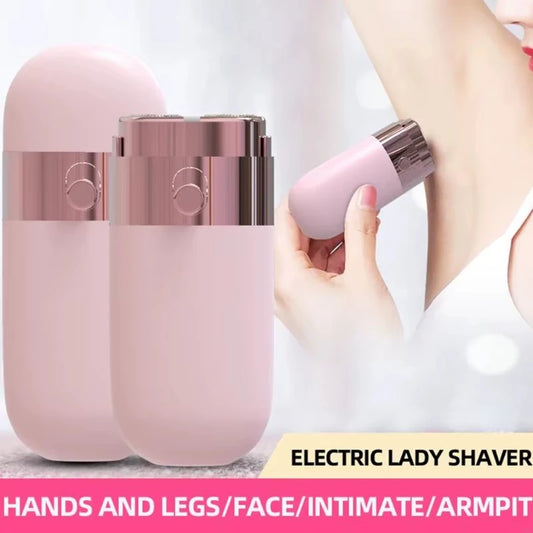 Fashion Electric Face Hair Remover For Women Rechargeable Razor