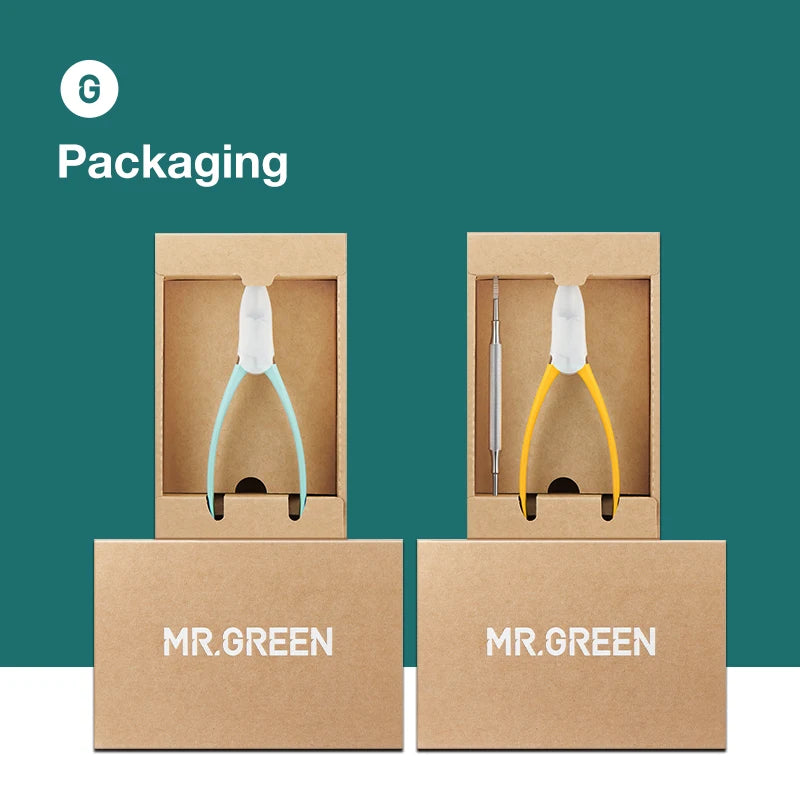 MR Green Ingrown Nail Clippers Stainless Steel Pedicure Tool