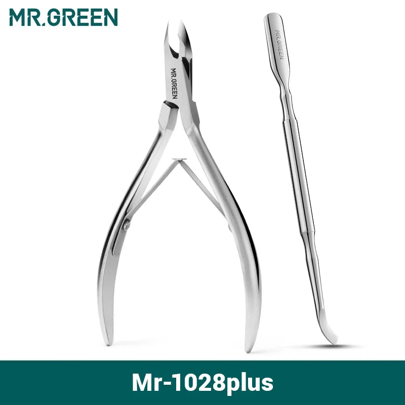 MR.GREEN Cuticle Nippers Stainless Steel Nail Care Clippers