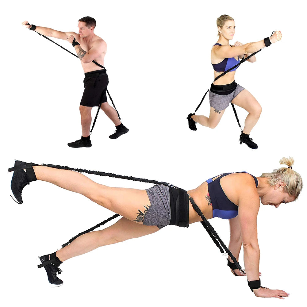 NONE Resistance Band Set With Stretching Strap For Boxing Training