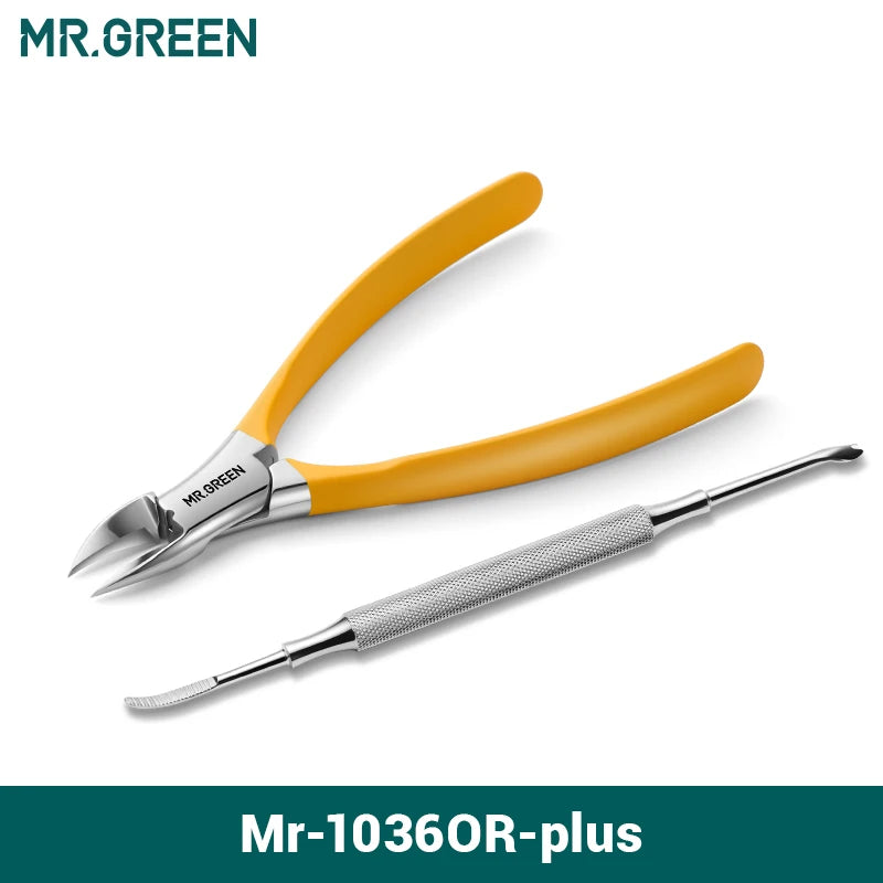 MR Green Ingrown Nail Clippers Stainless Steel Pedicure Tool