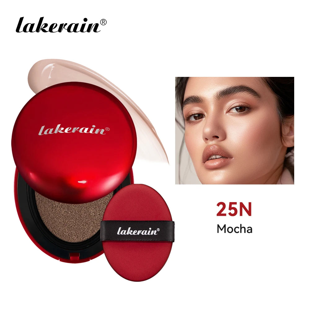 Lakerain Super Cushion Foundation Waterproof Long Lasting Brightening