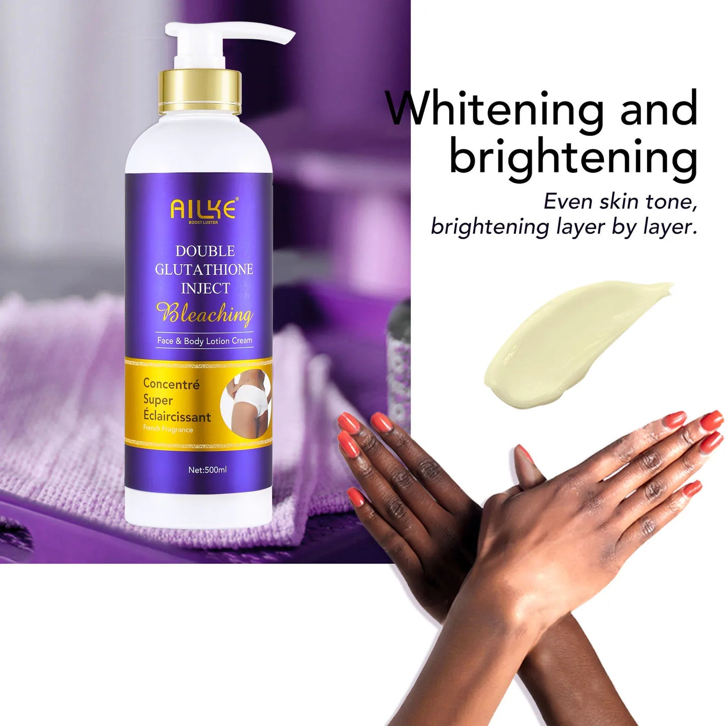 AILKE Glutathione 5 In 1 Skin Care Kit For Brightening