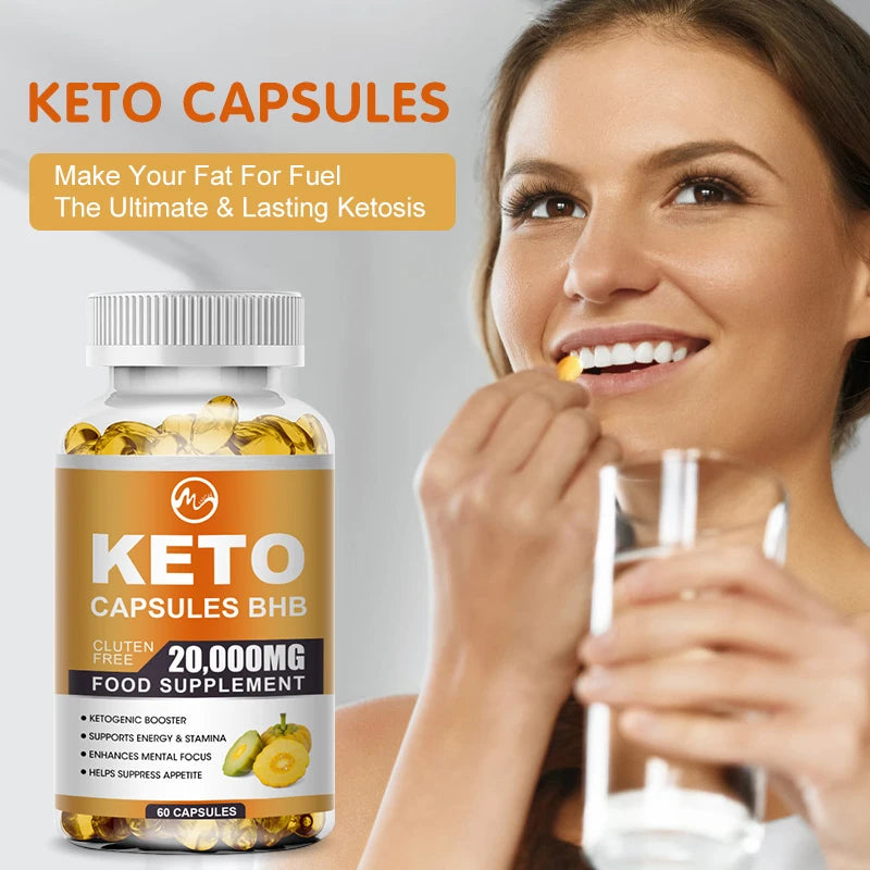 Minch Apple Cider Vinegar Keto Capsules Digestive Support