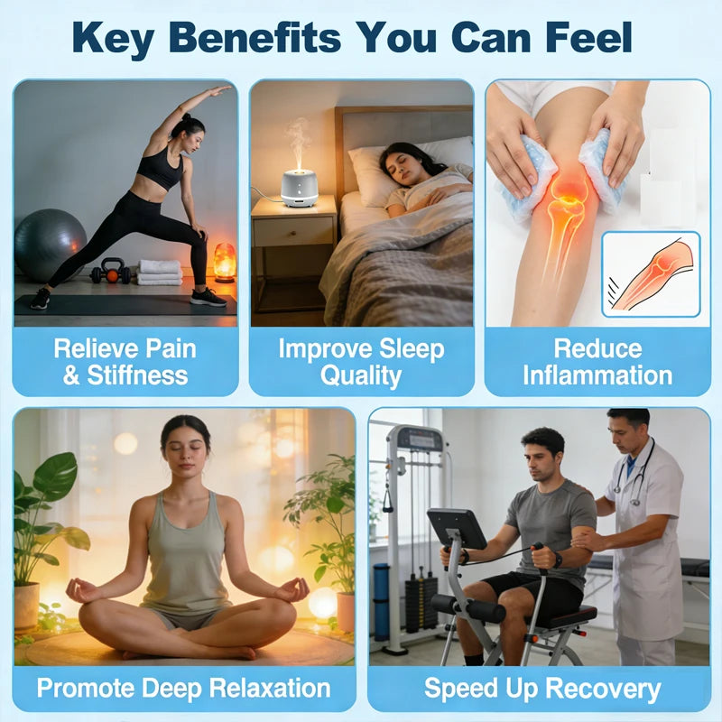 PEMF Magnetic Therapy Mat for Full Body Pain Relief and Sleep Support