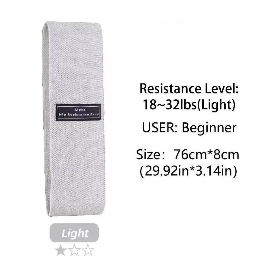 Elastic Glute Thigh Resistance Bands For Hip Booty Squats Workout