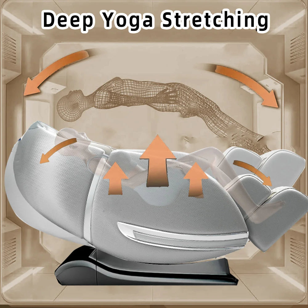 KEMPELEN Zero Gravity Full Body Massage Chair With AI Voice Control