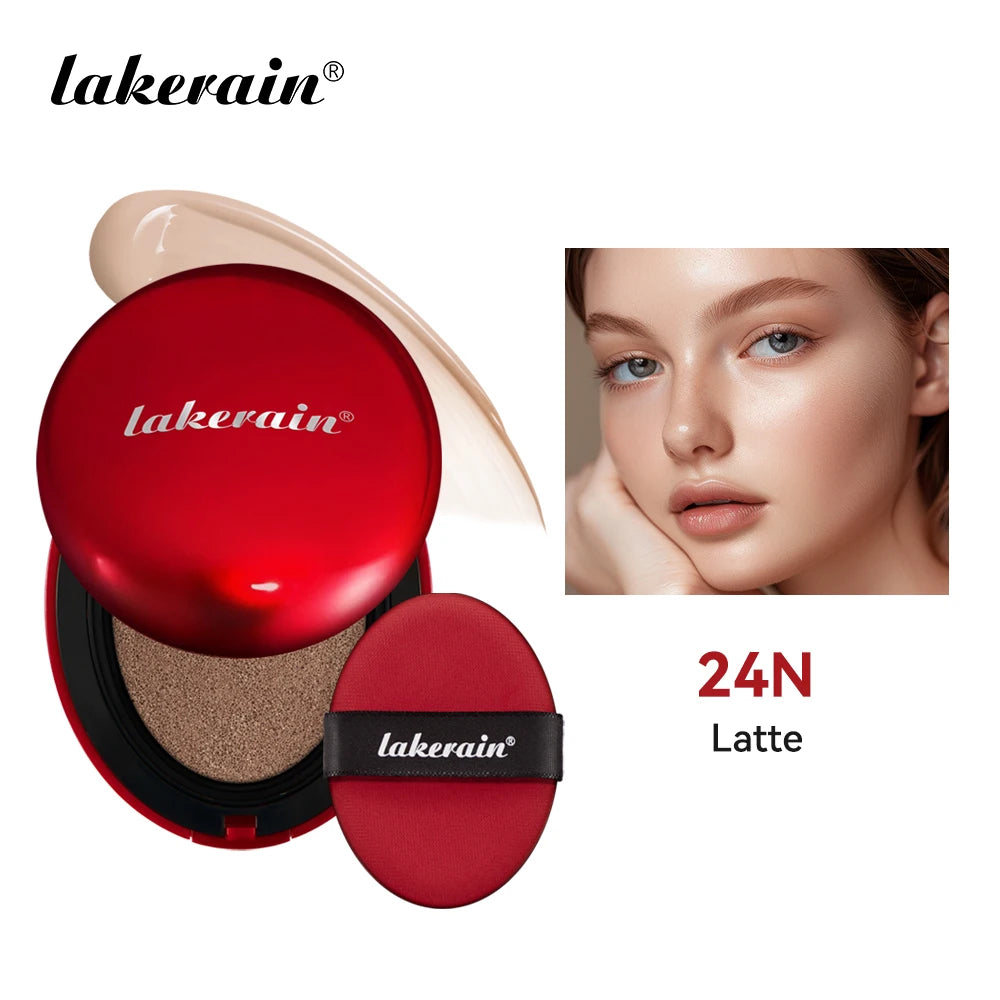Lakerain Super Cushion Foundation Waterproof Long Lasting Brightening