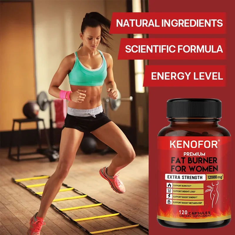 Kenofor Fat Burner Supports Metabolism And Weight Management 120 Capsules