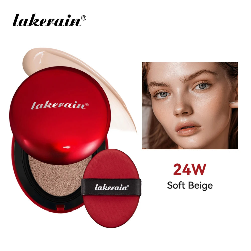 Lakerain Super Cushion Foundation Waterproof Long Lasting Brightening