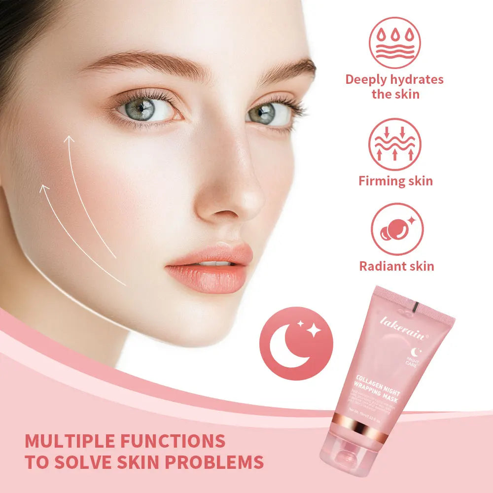 Ibcccndc Korean Deep Collagen Mask Peel Off Anti Wrinkle