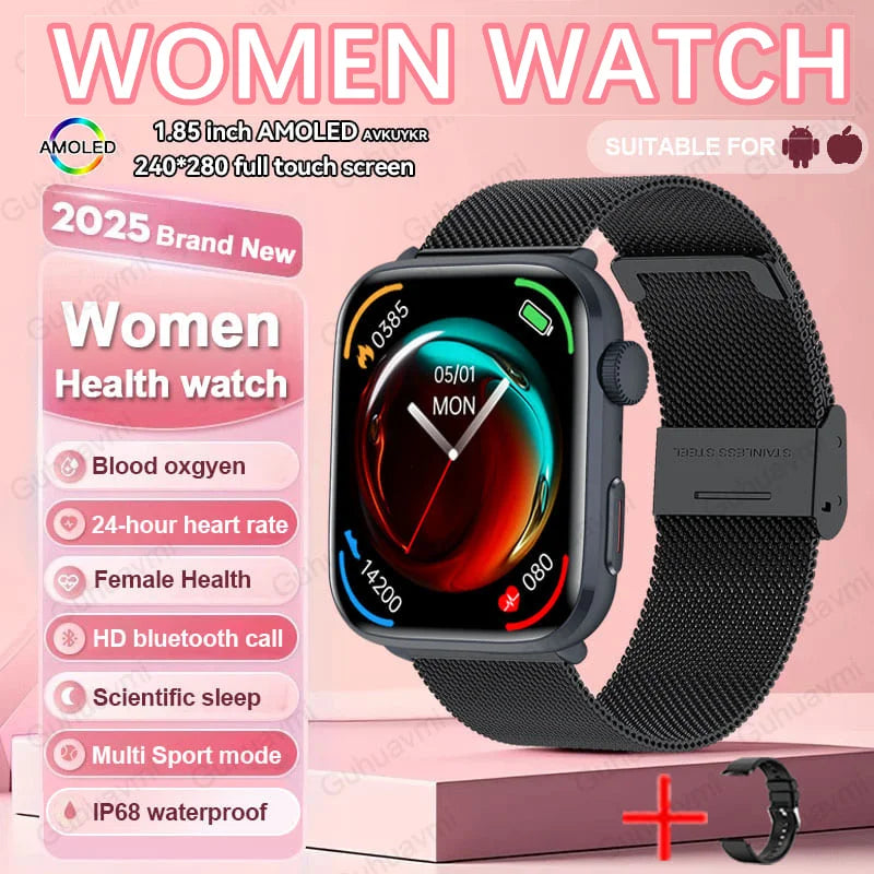 AI Smart Diagnosis Watch HRV PPG Blood Pressure Health Monitor