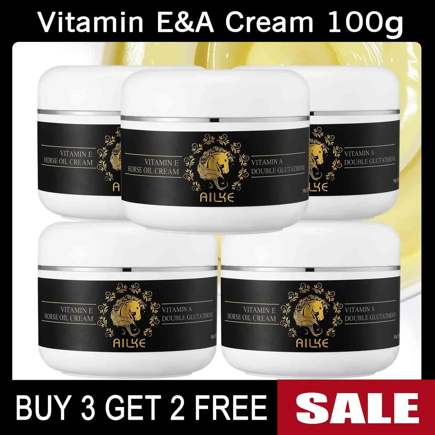 AILKE Collagen 5in1 Skin Care Kit For Face And Body