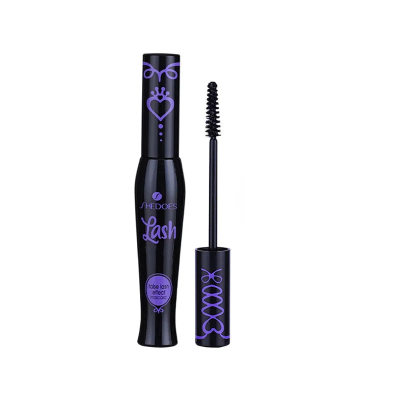 Waterproof eye black, durable formula, not easy to smudge, thick curl, suitable for Halloween makeup, containing plant squalane
