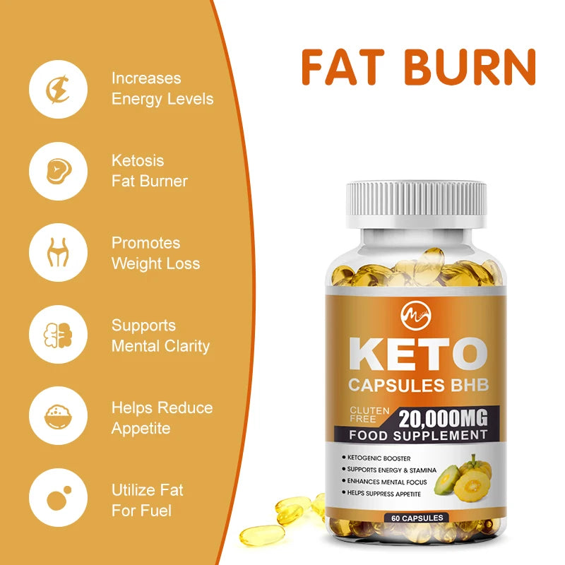 Minch Apple Cider Vinegar Keto Capsules Digestive Support