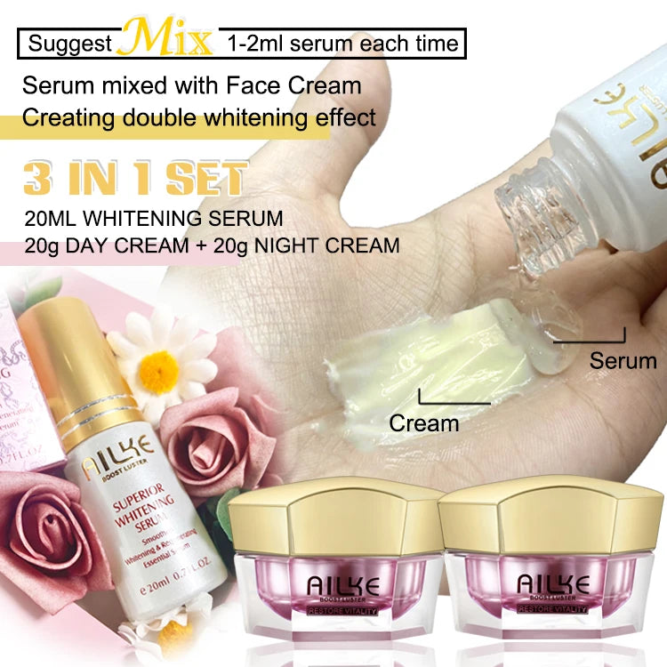KYLIEFIT Whitening Anti Aging Freckle Face Cream Collagen Hyaluronic Acid