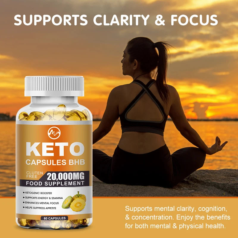 Minch Apple Cider Vinegar Keto Capsules Digestive Support