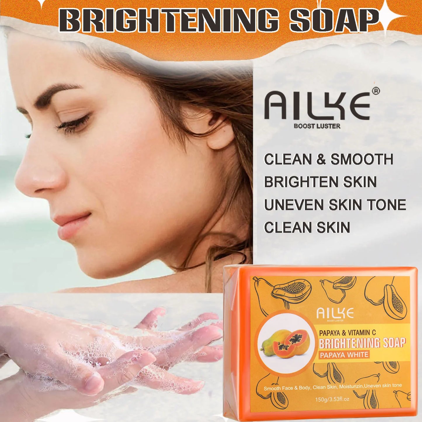 AILKE Collagen 5in1 Skin Care Kit For Face And Body