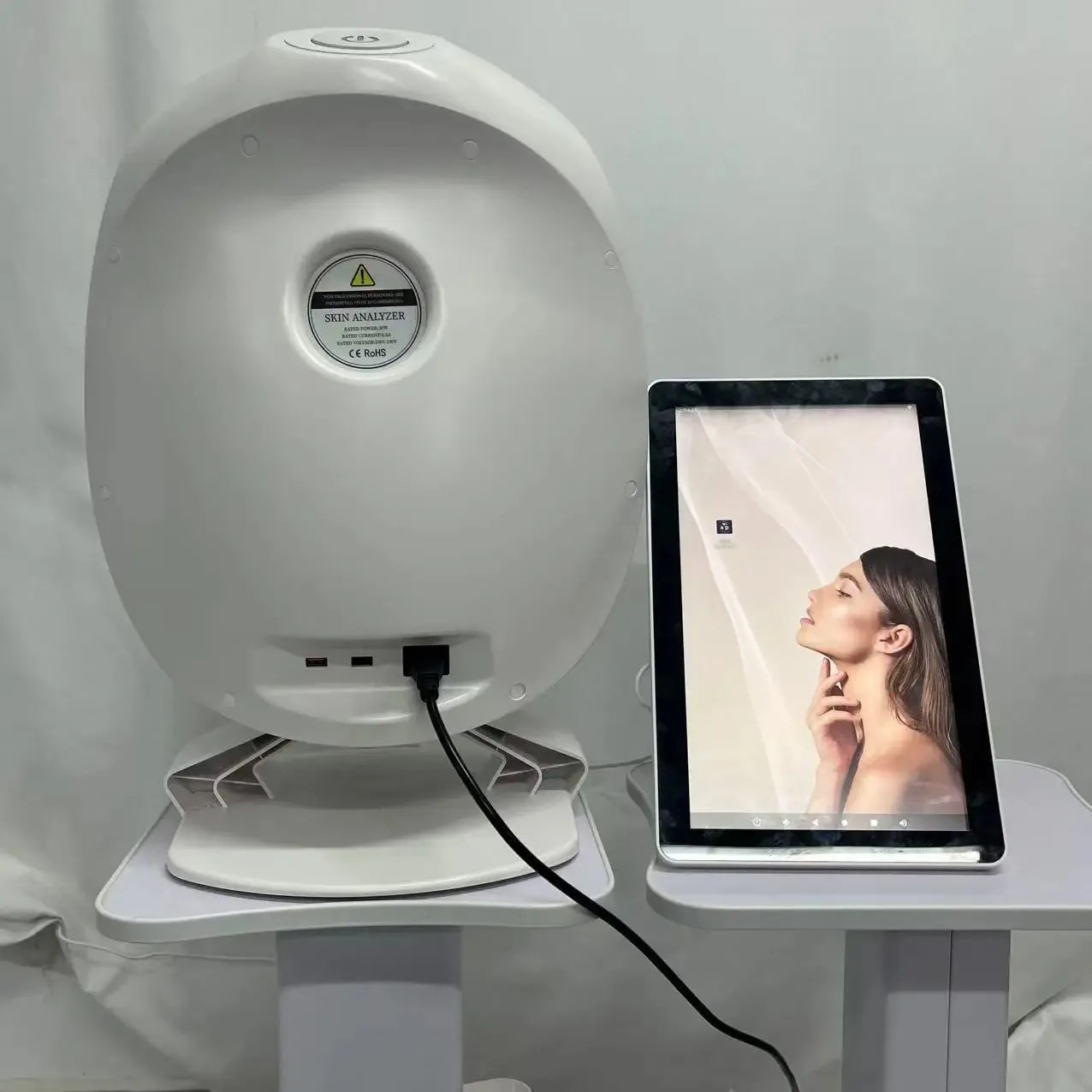 3D Facial Skin Analyzer Machine With 8 Light Spectrum Scanner