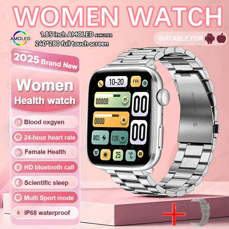 AI Smart Diagnosis Watch HRV PPG Blood Pressure Health Monitor