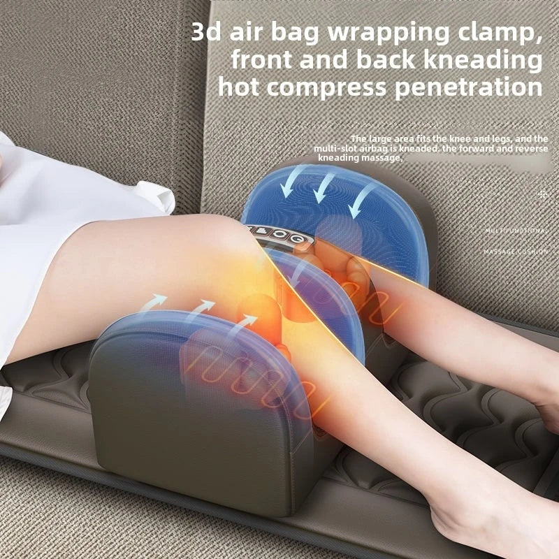 JAIYORL Multifunctional Lumbar Traction Massage Full Body Mattress Cushion