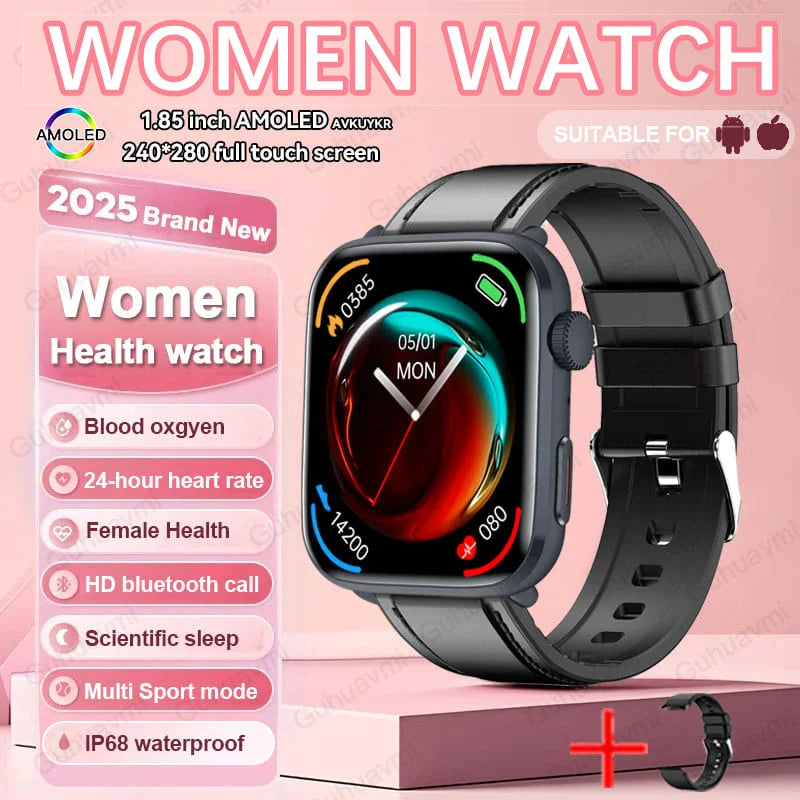 AI Smart Diagnosis Watch HRV PPG Blood Pressure Health Monitor