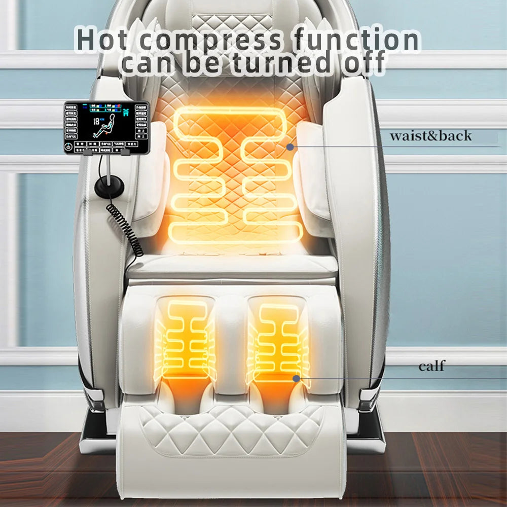 KEMPELEN Zero Gravity Full Body Massage Chair With AI Voice Control