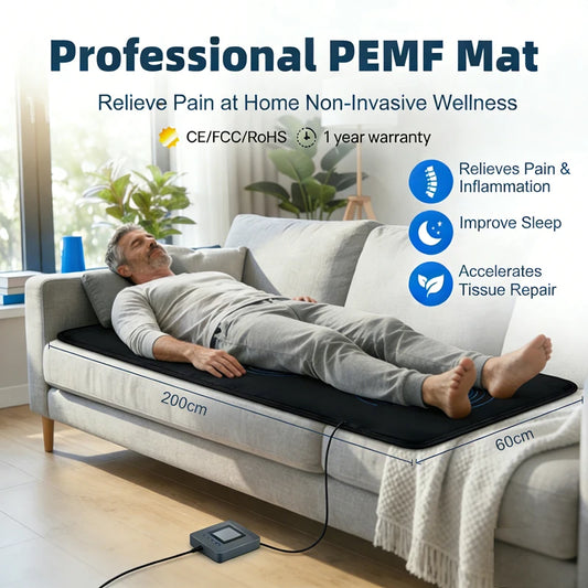 PEMF Magnetic Therapy Mat for Full Body Pain Relief and Sleep Support
