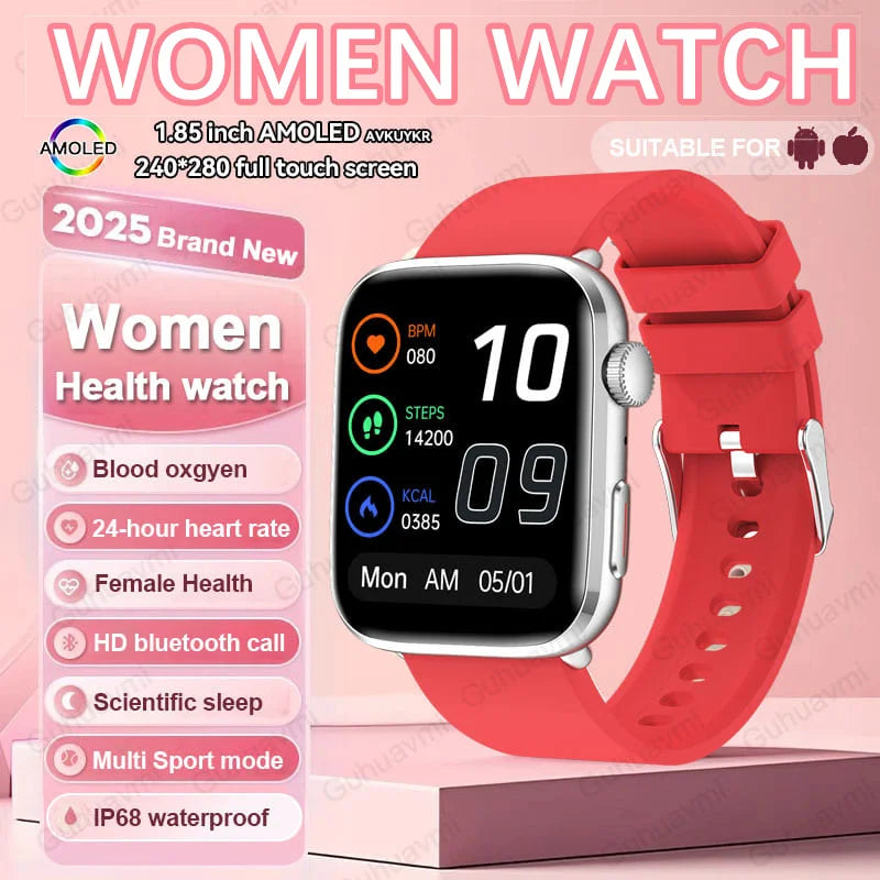 AI Smart Diagnosis Watch HRV PPG Blood Pressure Health Monitor