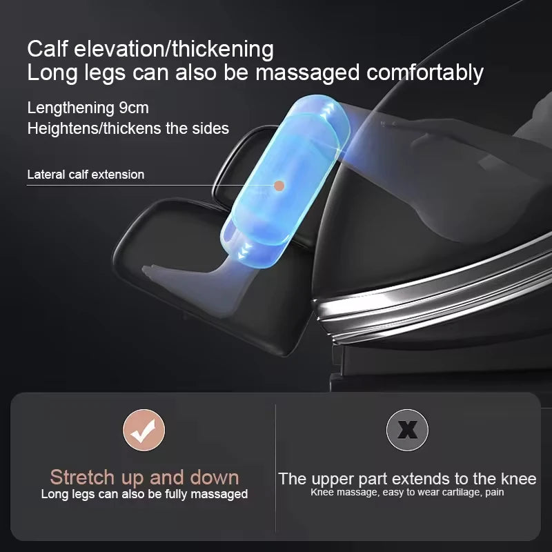 KEMPELEN Zero Gravity Full Body Massage Chair With AI Voice Control