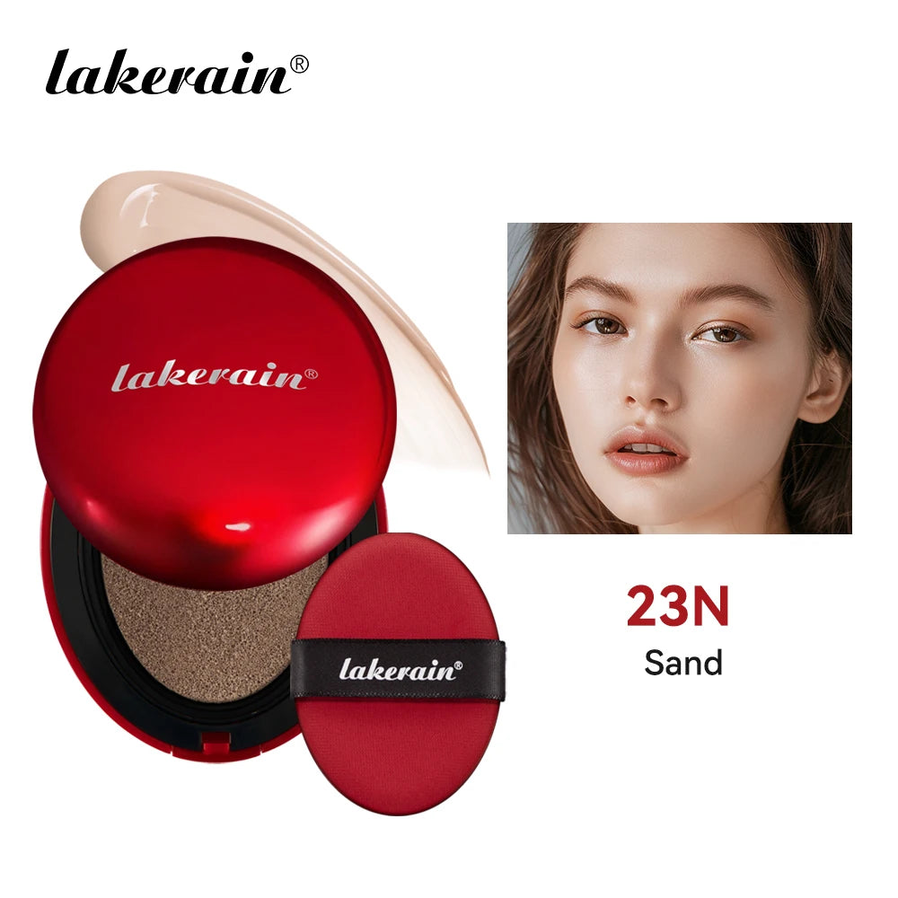 Lakerain Super Cushion Foundation Waterproof Long Lasting Brightening
