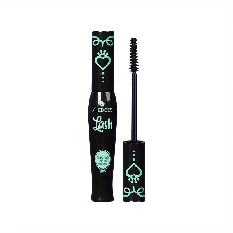 Waterproof eye black, durable formula, not easy to smudge, thick curl, suitable for Halloween makeup, containing plant squalane