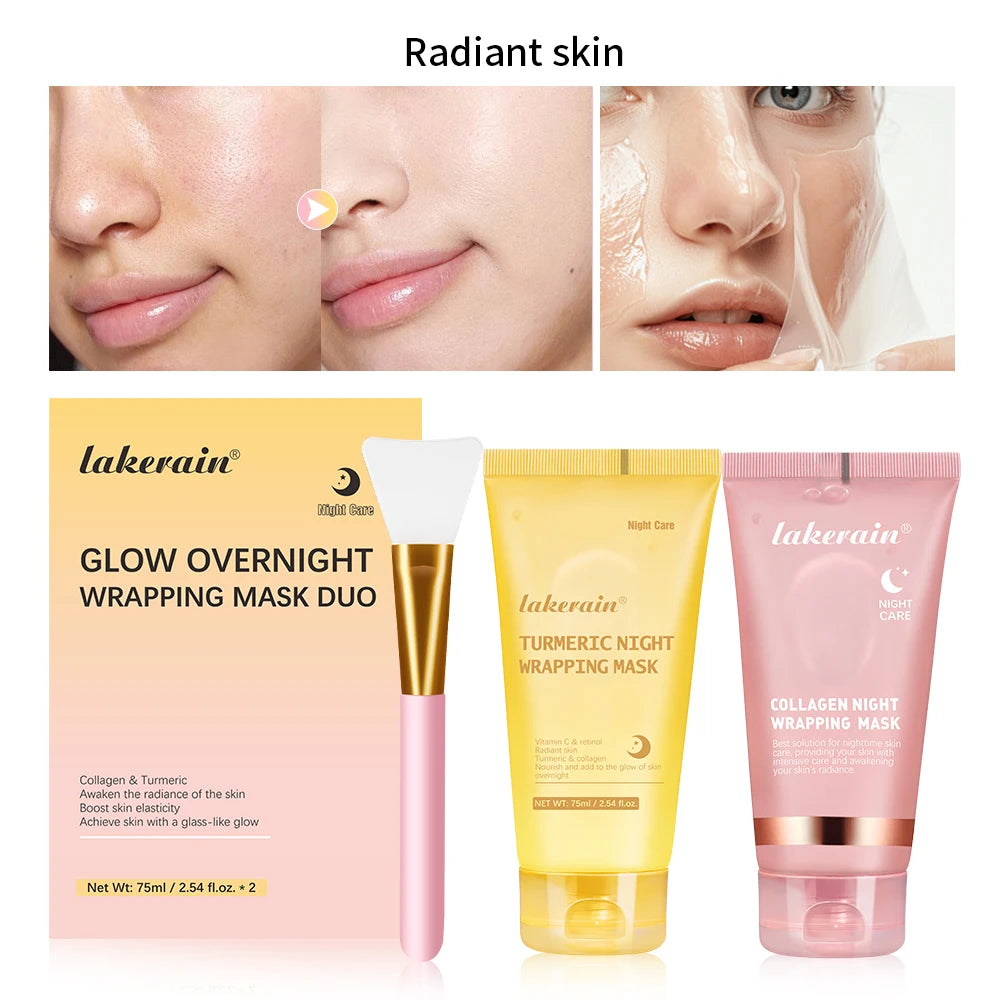 Ibcccndc Korean Deep Collagen Mask Peel Off Anti Wrinkle