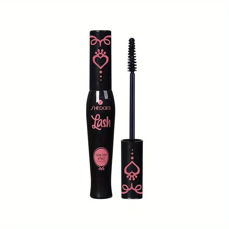 Waterproof eye black, durable formula, not easy to smudge, thick curl, suitable for Halloween makeup, containing plant squalane