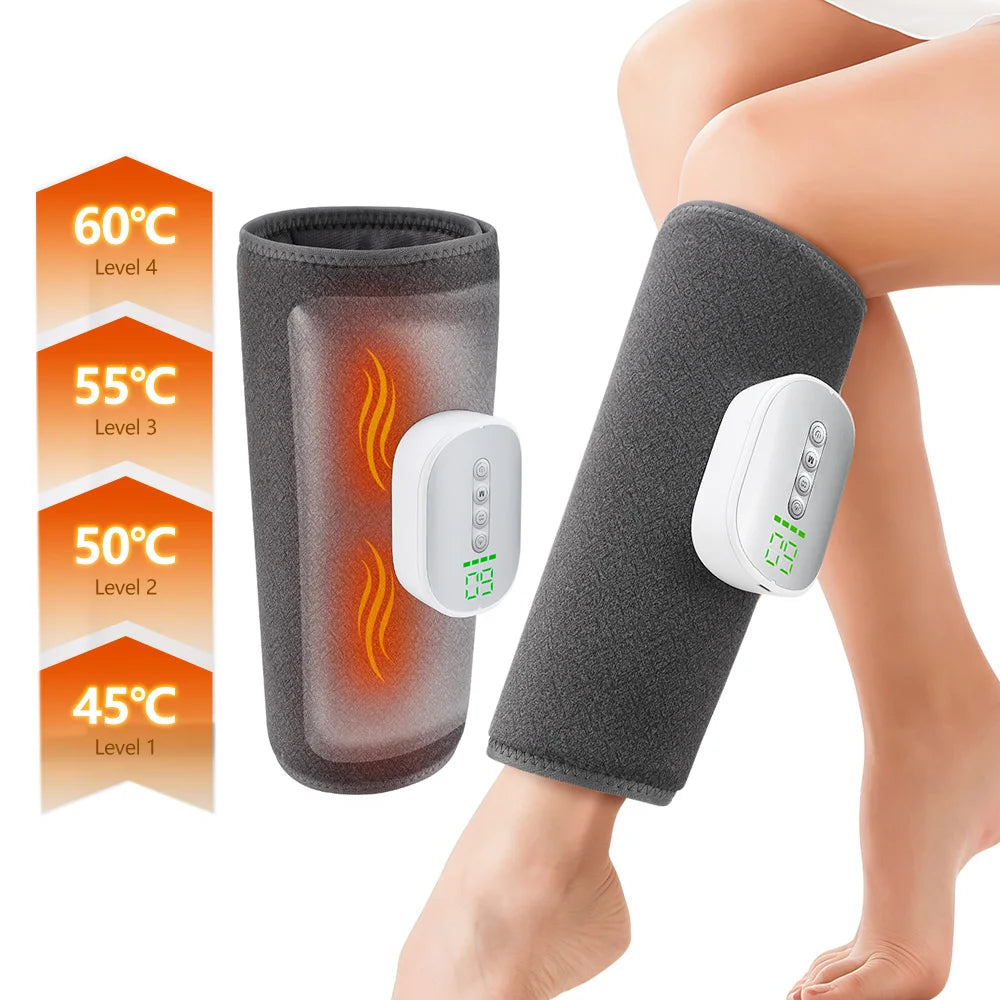 Hailicare Wireless Calf Massager Air Pressure 8 Level 4 Modes