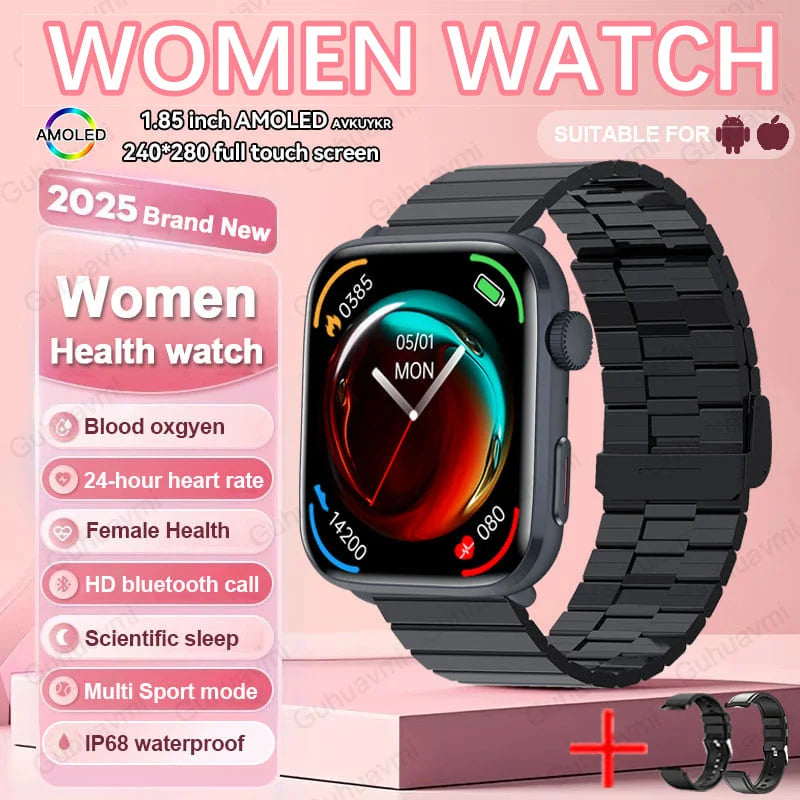 AI Smart Diagnosis Watch HRV PPG Blood Pressure Health Monitor