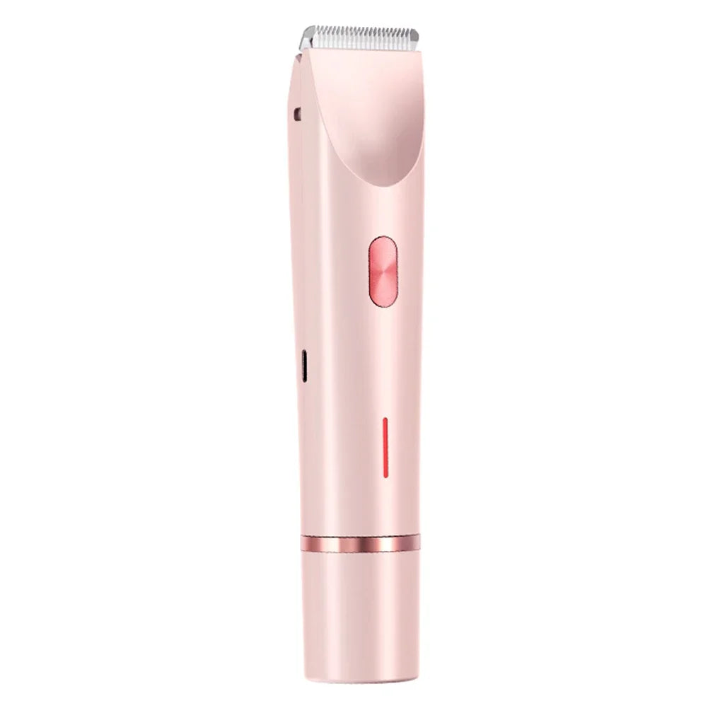 Women Electric Razor 2 in 1 Dual Head Bikini Trimmer