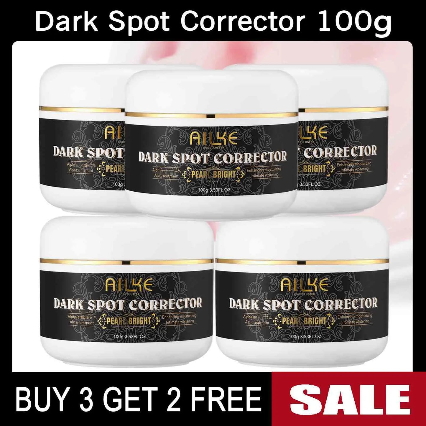 AILKE Collagen 5in1 Skin Care Kit For Face And Body