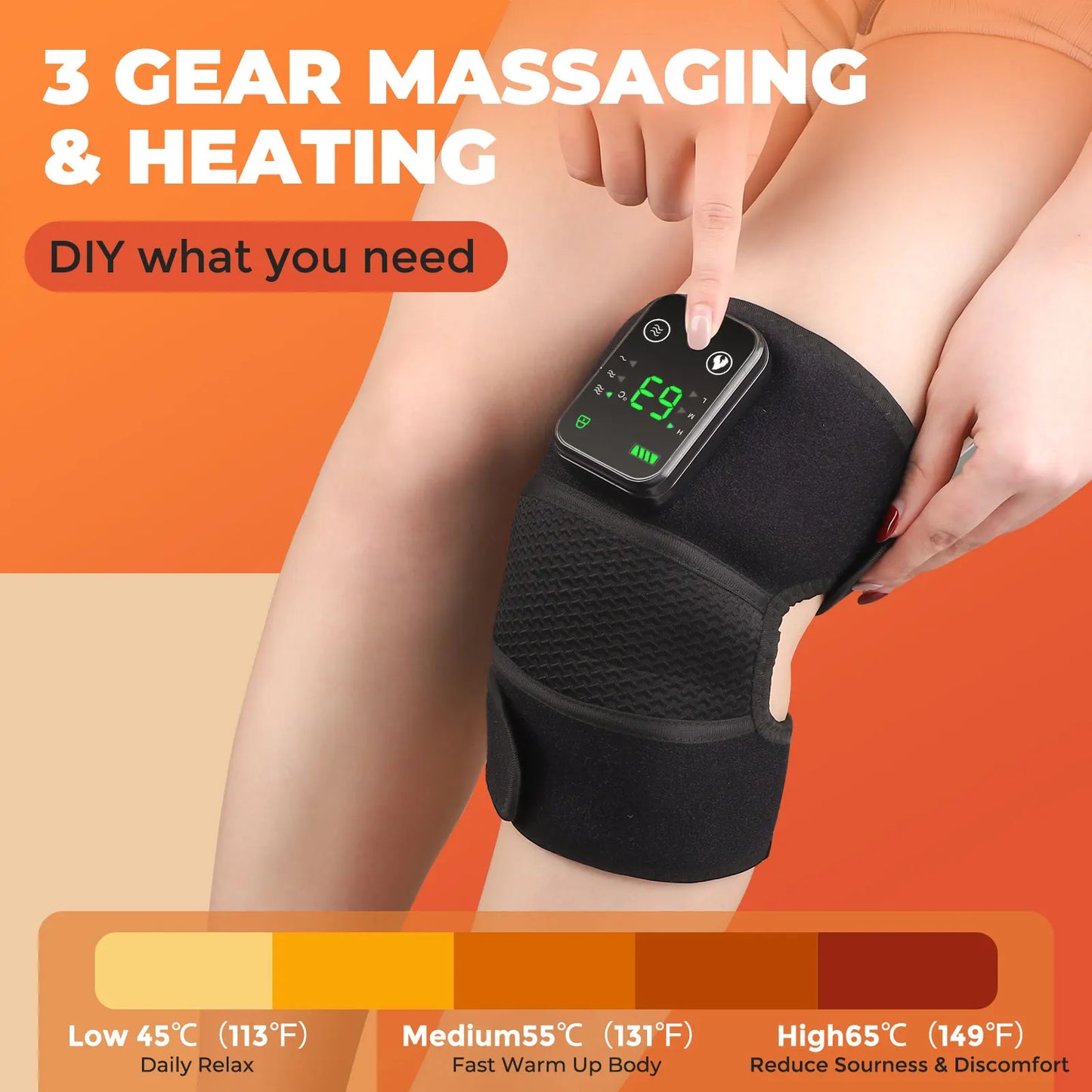 PASTSKY Multifunctional Shoulder Support Belt 3 In 1 Massager