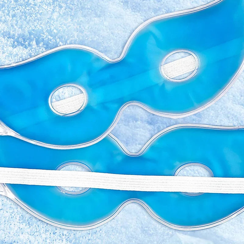 Ice Gel Eye Mask Reusable For Cooling And Eye Relief