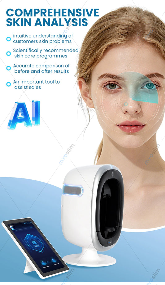 Myoslim Aisia O1 3D AI Facial Skin Analyzer for Salons