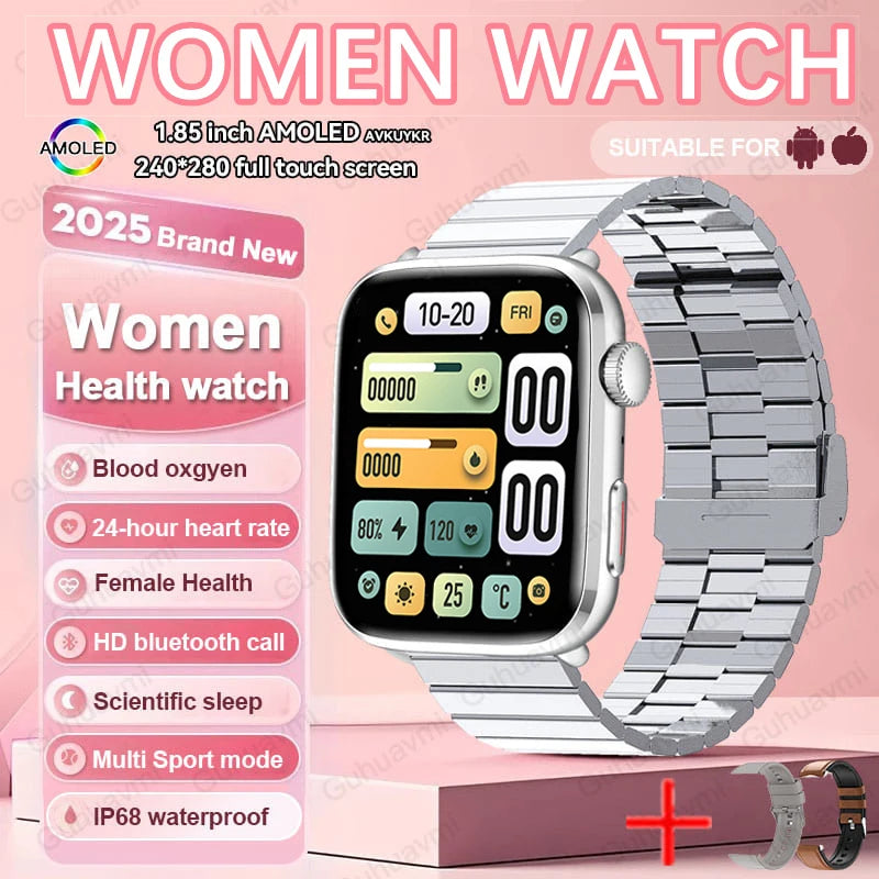 AI Smart Diagnosis Watch HRV PPG Blood Pressure Health Monitor