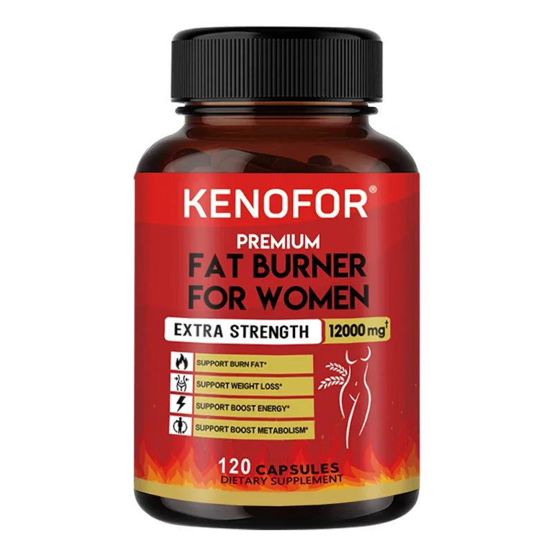 Kenofor Fat Burner Supports Metabolism And Weight Management 120 Capsules