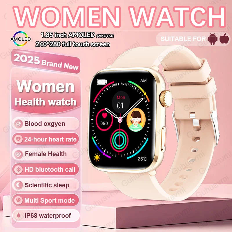 AI Smart Diagnosis Watch HRV PPG Blood Pressure Health Monitor