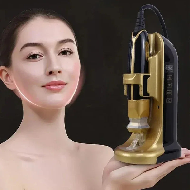 GLM RF Facial Lifting Tightening Machine For Antiaging Skin Spa