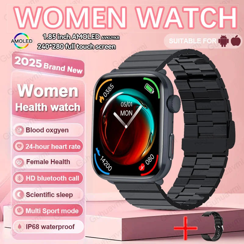 AI Smart Diagnosis Watch HRV PPG Blood Pressure Health Monitor
