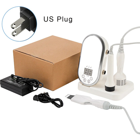 Beemyi RF Skin Tightener MS Facial Massager Ultrasonic Cleansing