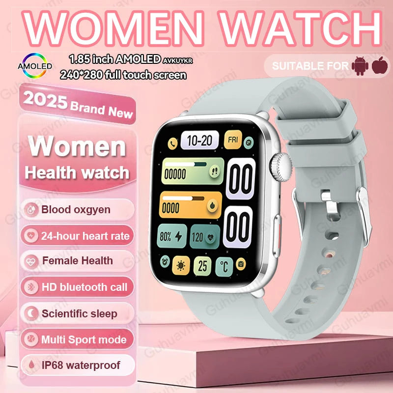 AI Smart Diagnosis Watch HRV PPG Blood Pressure Health Monitor